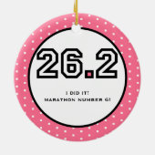 Marathon Ornament (Achterkant)