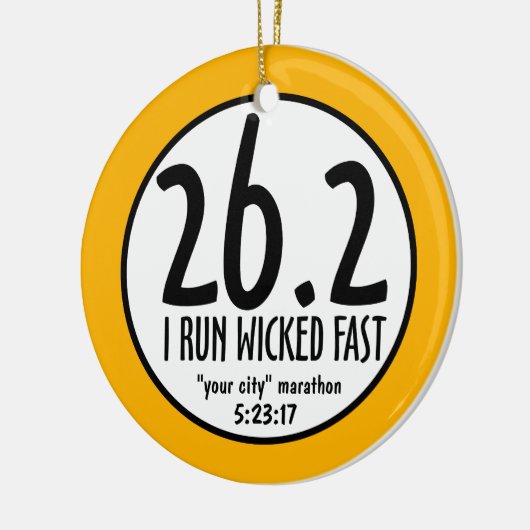 Marathon Ornament (Links)