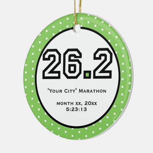 Marathon Ornament (Links)