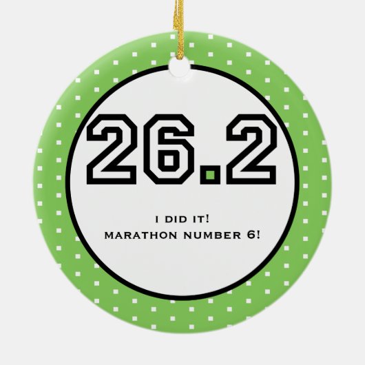 Marathon Ornament (Achterkant)