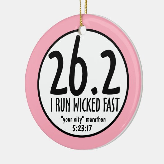 Marathon Ornament (Links)