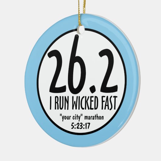 Marathon Ornament (Links)