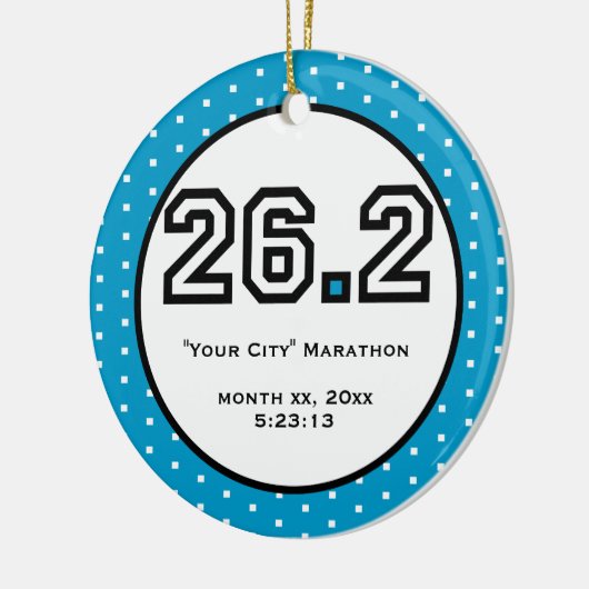Marathon Ornament (Links)