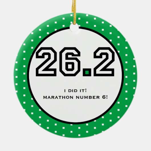 Marathon Ornament (Achterkant)