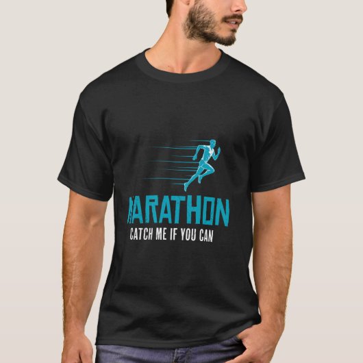 MARATHON PAK ME DAN ALS JE KUNT Hardlopen Grappige T-shirt (Voorkant)
