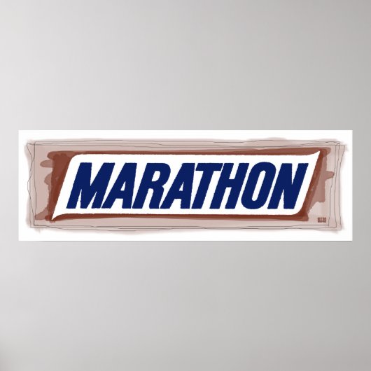 Marathon Poster (Voorkant)