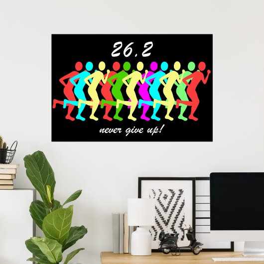 Marathon Poster (Thuiskantoor)