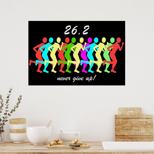 Marathon Poster (Keuken)