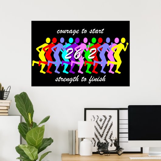 Marathon Poster (Thuiskantoor)