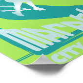 Marathon run runner club muur decoratie (Hoek)