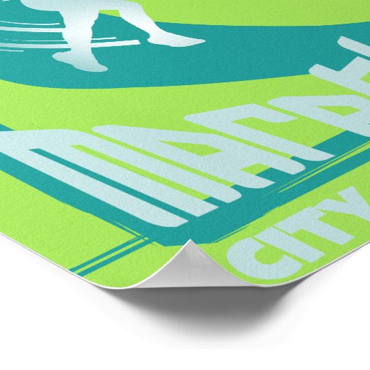 Marathon run runner club muur decoratie (Hoek)