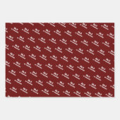 Marathon Runner 26.2 in training hardlopen Inpakpapier Vel (Voorkant 3)