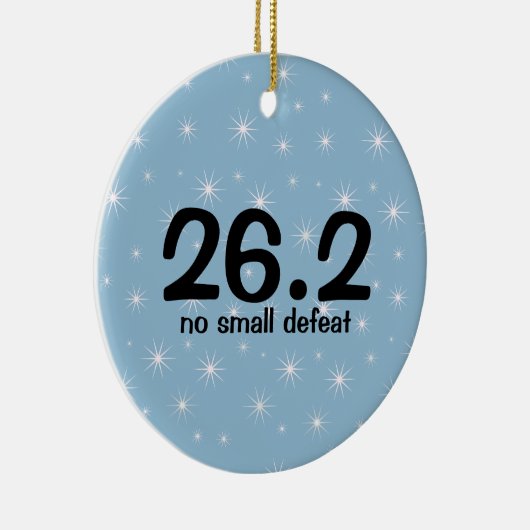 Marathon Runner 26.2 Ornament (Rechts)