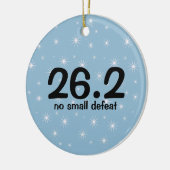 Marathon Runner 26.2 Ornament (Links)