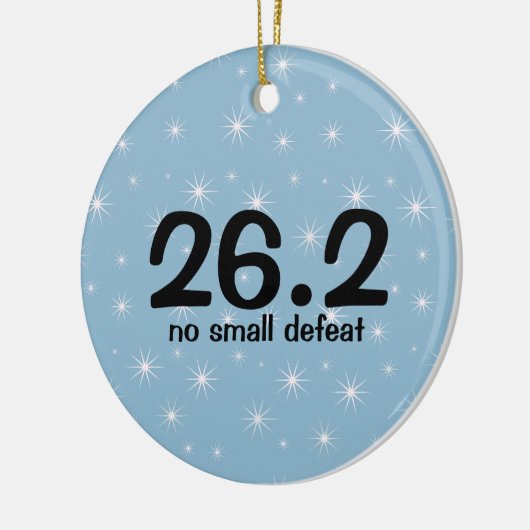 Marathon Runner 26.2 Ornament (Links)
