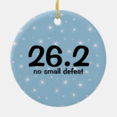 Marathon Runner 26.2 Ornament (Achterkant)