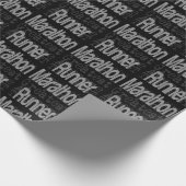 Marathon Runner Extraordinaire Cadeaupapier (Hoek)