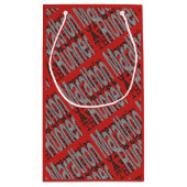 Marathon Runner Extraordinaire Klein Cadeauzakje (Achterkant)