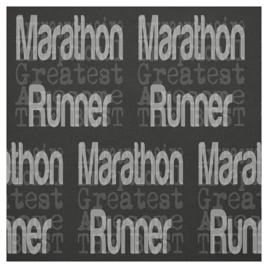 Marathon Runner Extraordinaire Stof (Swatch)