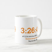 marathon Runner Koffiemok (Voorkant rechts)