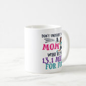 Marathon Runner Mok Moederdag Race (Voorkant rechts)