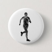 Marathon Runner Ronde Button 5,7 Cm (Voorkant)