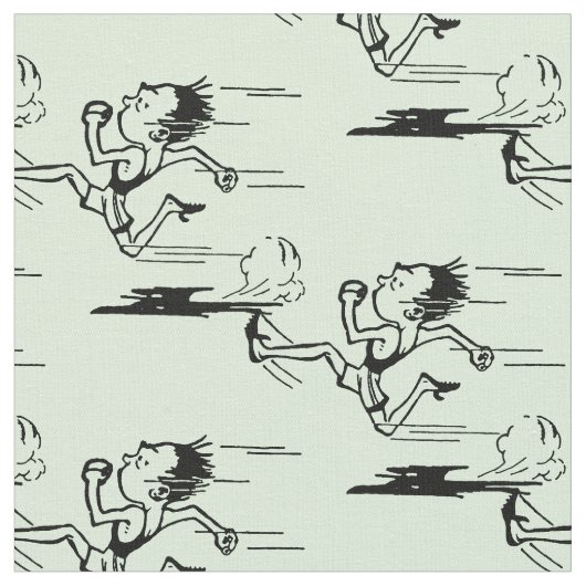 Marathon Runner Stof (Close Up)