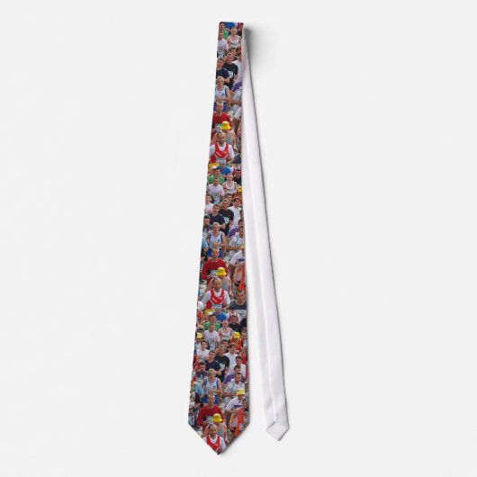 Marathon Runners Necktie Stropdas (Voorkant)