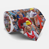 Marathon Runners Necktie Stropdas (Opgerold)