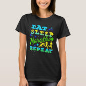 Marathon Runners Novelty Gift T-shirt (Voorkant)