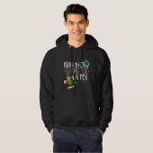 Marathon Running St Patricks Dag Grappige Race 5k  Hoodie (Voorkant volledig)