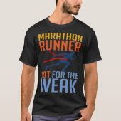 Marathon Running Training Runner Finisher Coach Be T-shirt (Voorkant)