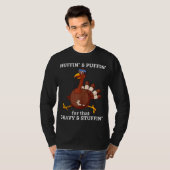Marathon runt Turkey Trot Funny Group Team Gift T-shirt (Voorkant volledig)