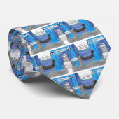 Marathon Sparkplug Stropdas (Opgerold)