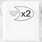 Marathon Sticker x2 (Tas)