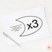 Marathon Sticker x3 (Envelop)