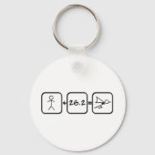 Marathon Superheld Sleutelhanger (Voorkant)