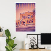 marathon Texas Travel Poster (Thuiskantoor)