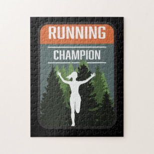 Marathon, Trail running Champion Legpuzzel