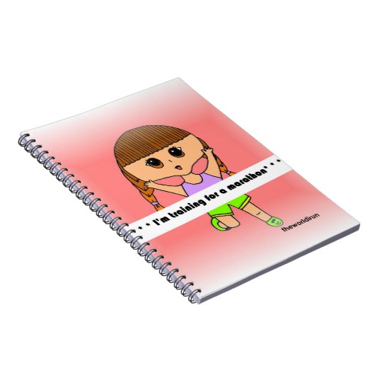 Marathon Training notebook #1 Notitieboek (Rechterzijde)