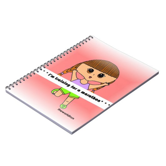 Marathon Training notebook #1 Notitieboek (Linkerzijde)