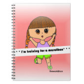 Marathon Training notebook #1 Notitieboek (Voorkant)