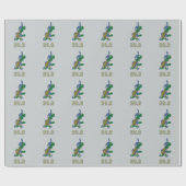 Marathon Turtle Runner in Blue Cadeaupapier (Vlak)