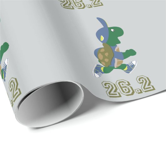 Marathon Turtle Runner in Blue Cadeaupapier (Rol Hoek)