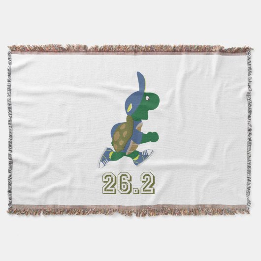 Marathon Turtle Runner in Blue Deken (Voorkant)