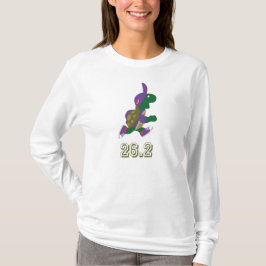 Marathon Turtle Runner in Paars T-shirt