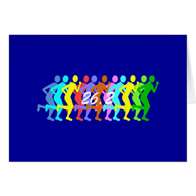 marathon van 26.2 (Voorkant Horizontaal)