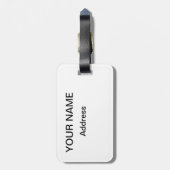 marathon van 26.2 bagagelabel (Achterkant verticaal)