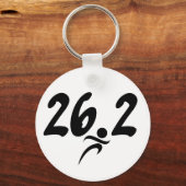 marathon van 26.2 sleutelhanger (Voorkant)