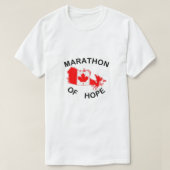 marathon van hoop Canada marathon T-shirt (Design voorkant)